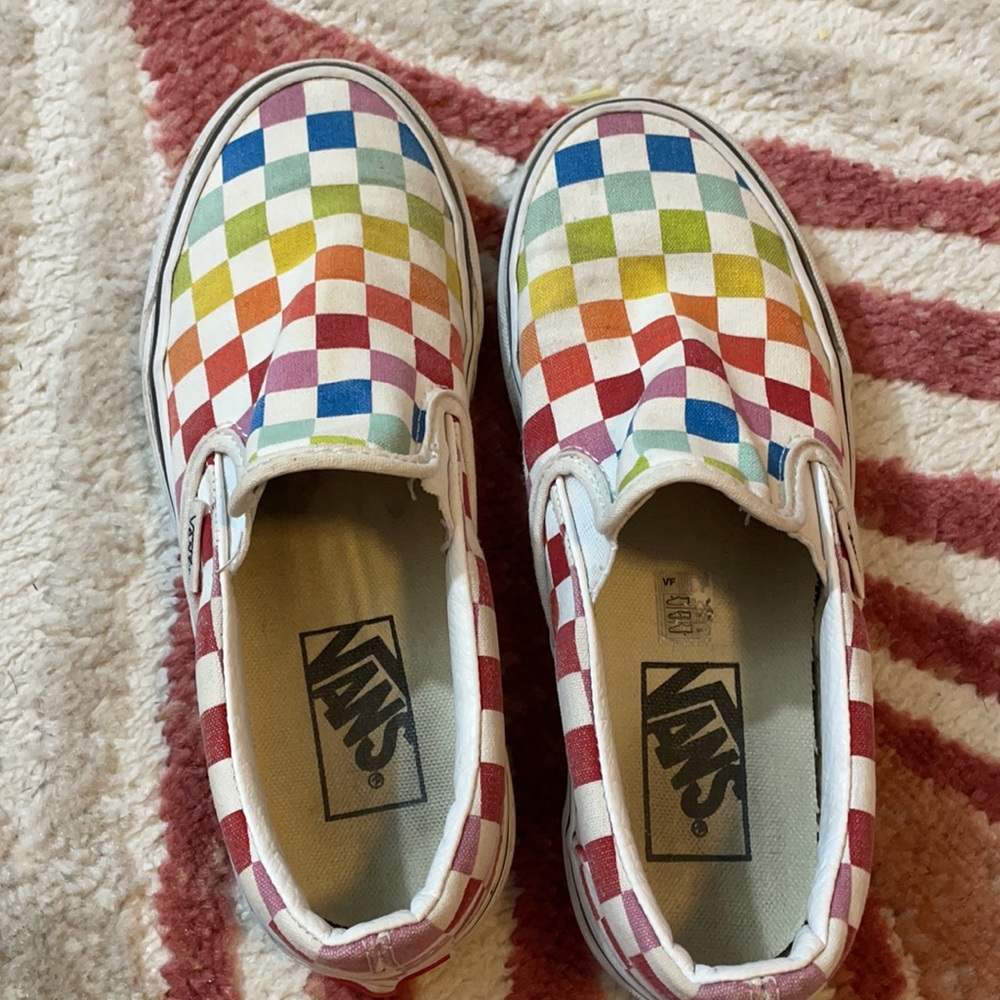 Rainbow vans for girls - Picture 6 of 6